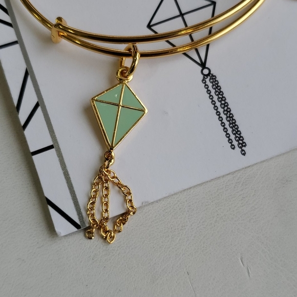 Alex and Ani Inspiration in Flight Kite Goldtone - Picture 2 of 8